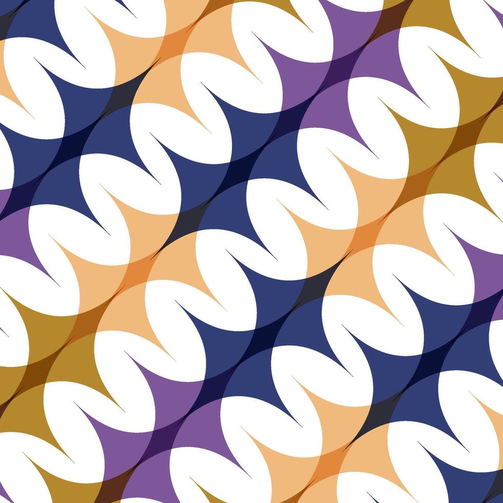 Abstract Shaped Colorful Pattern Background vector
