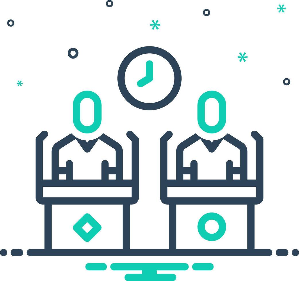 Mix icon for candidate vector