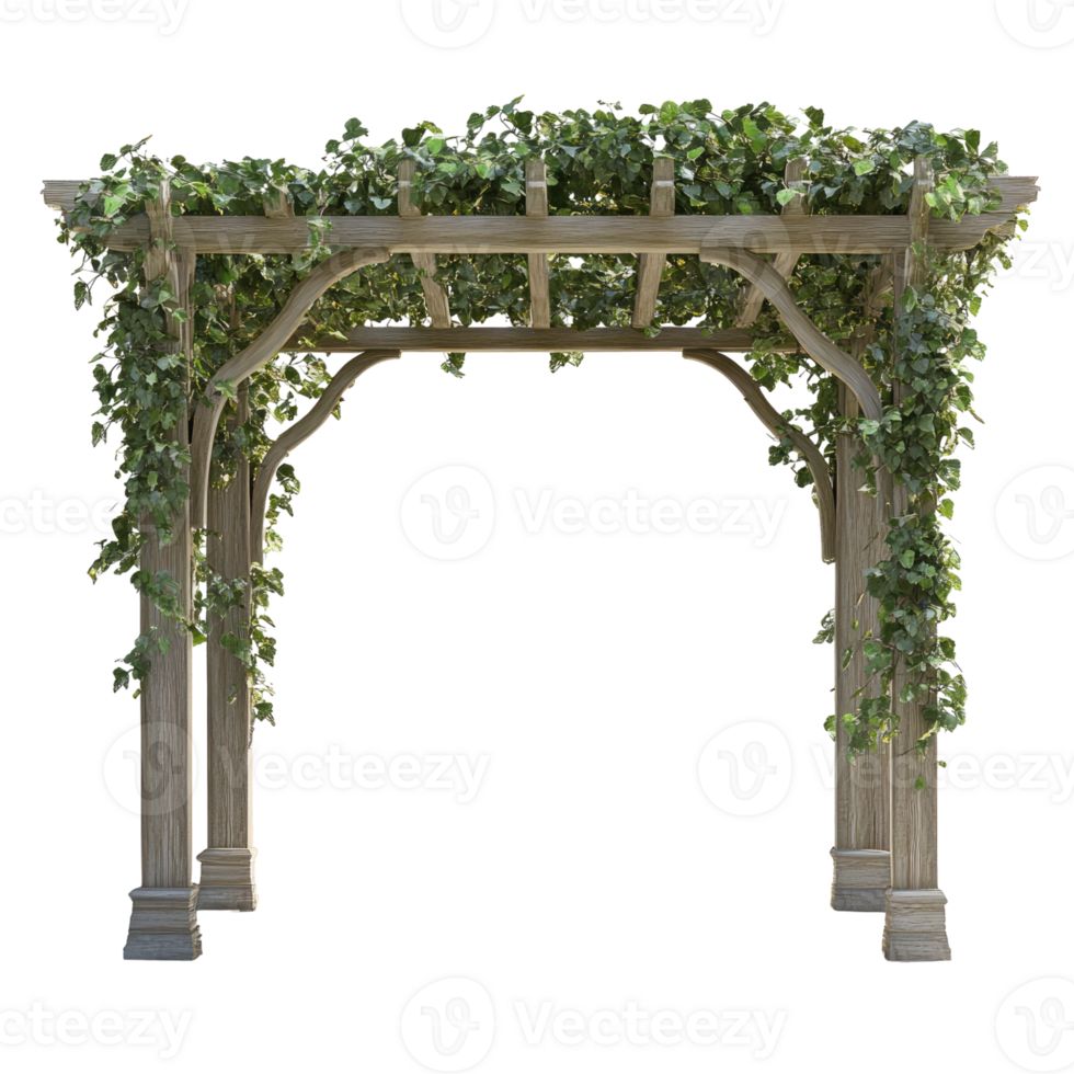 Pergola on Transparent background png