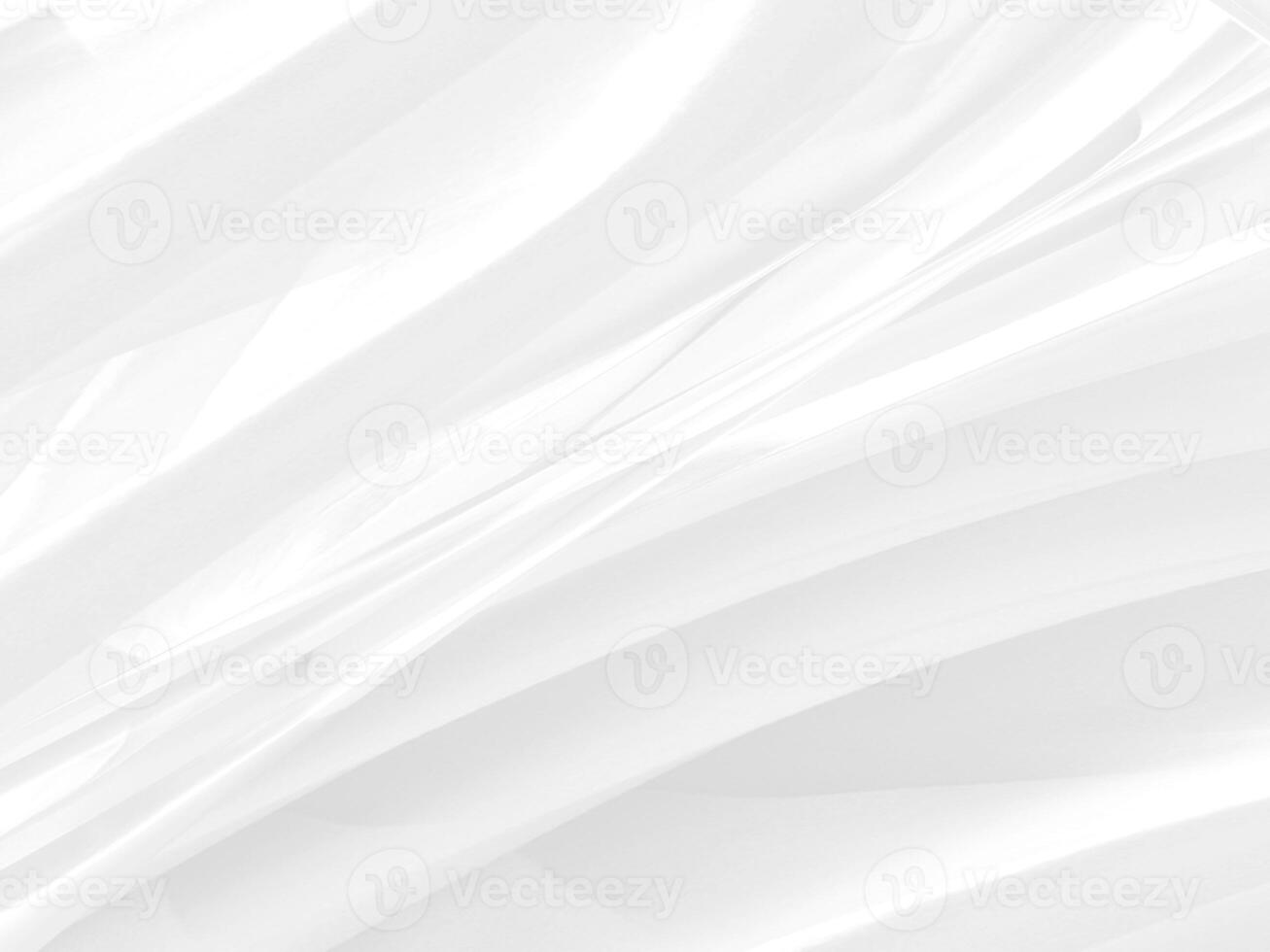 Clean fashion woven beautiful soft fabric abstract smooth curve shape decorative textile white background photo