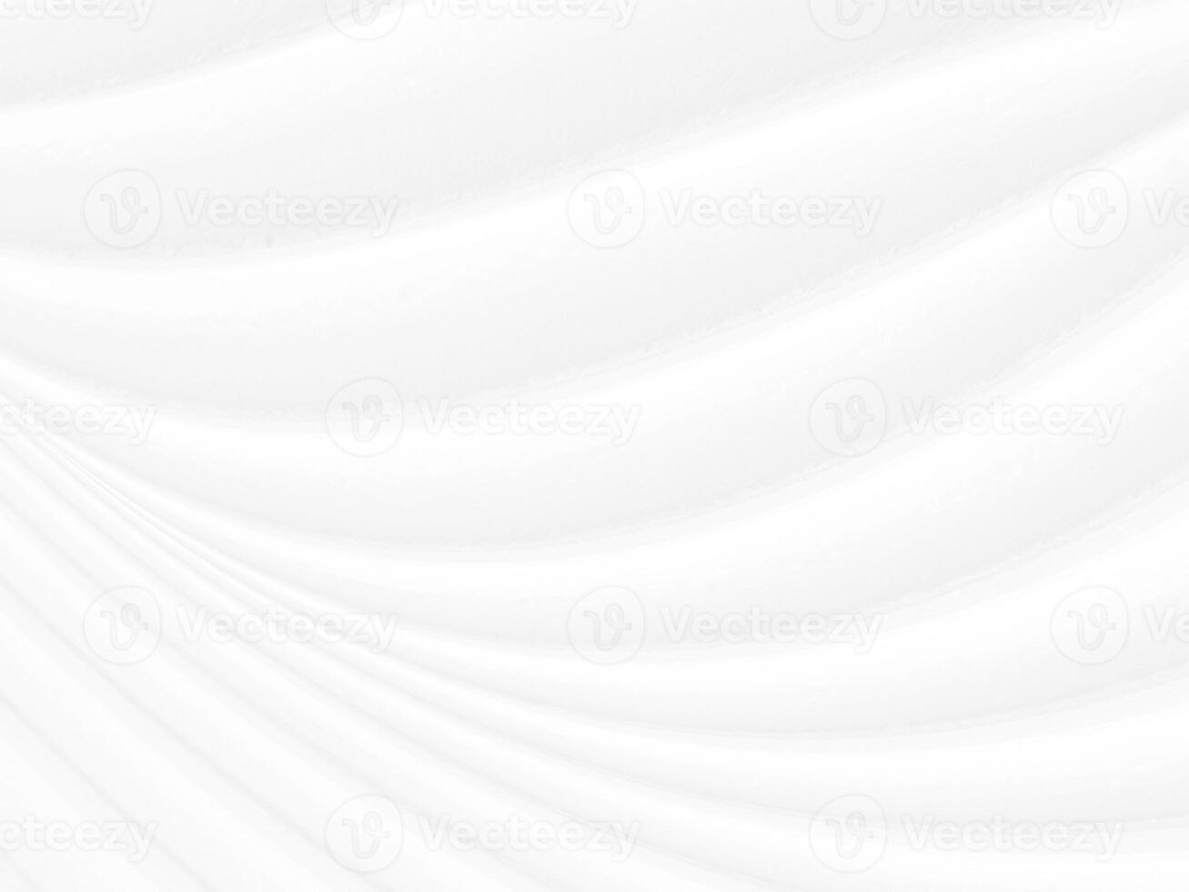 Clean woven beautiful soft fabric white abstract smooth curve shape decorative fashion textile background photo