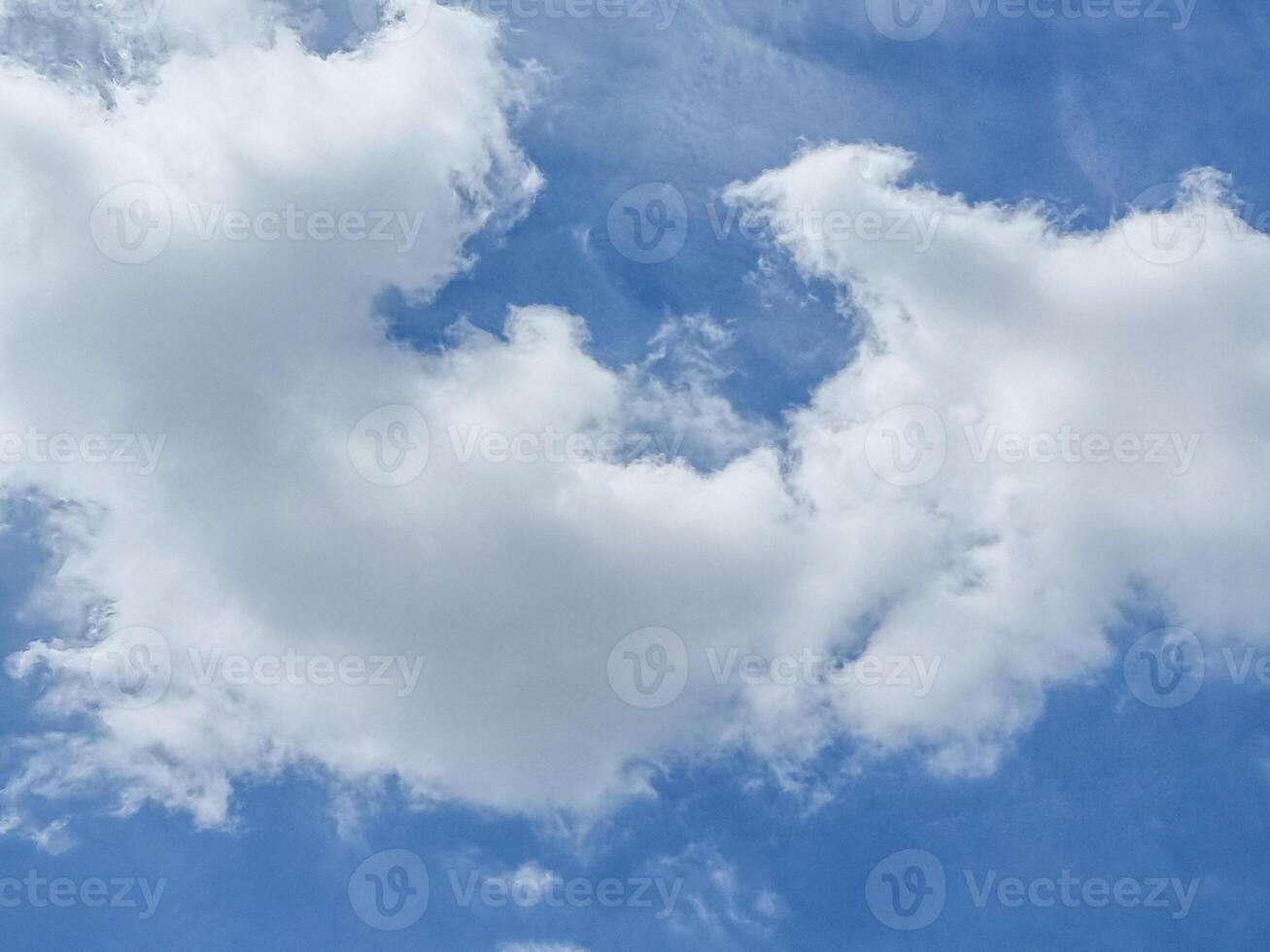 blue sky high shape outdoor group of white clouds background in summer gradient light beauty background. beautiful abstract bright cloud and calm fresh wind air photo
