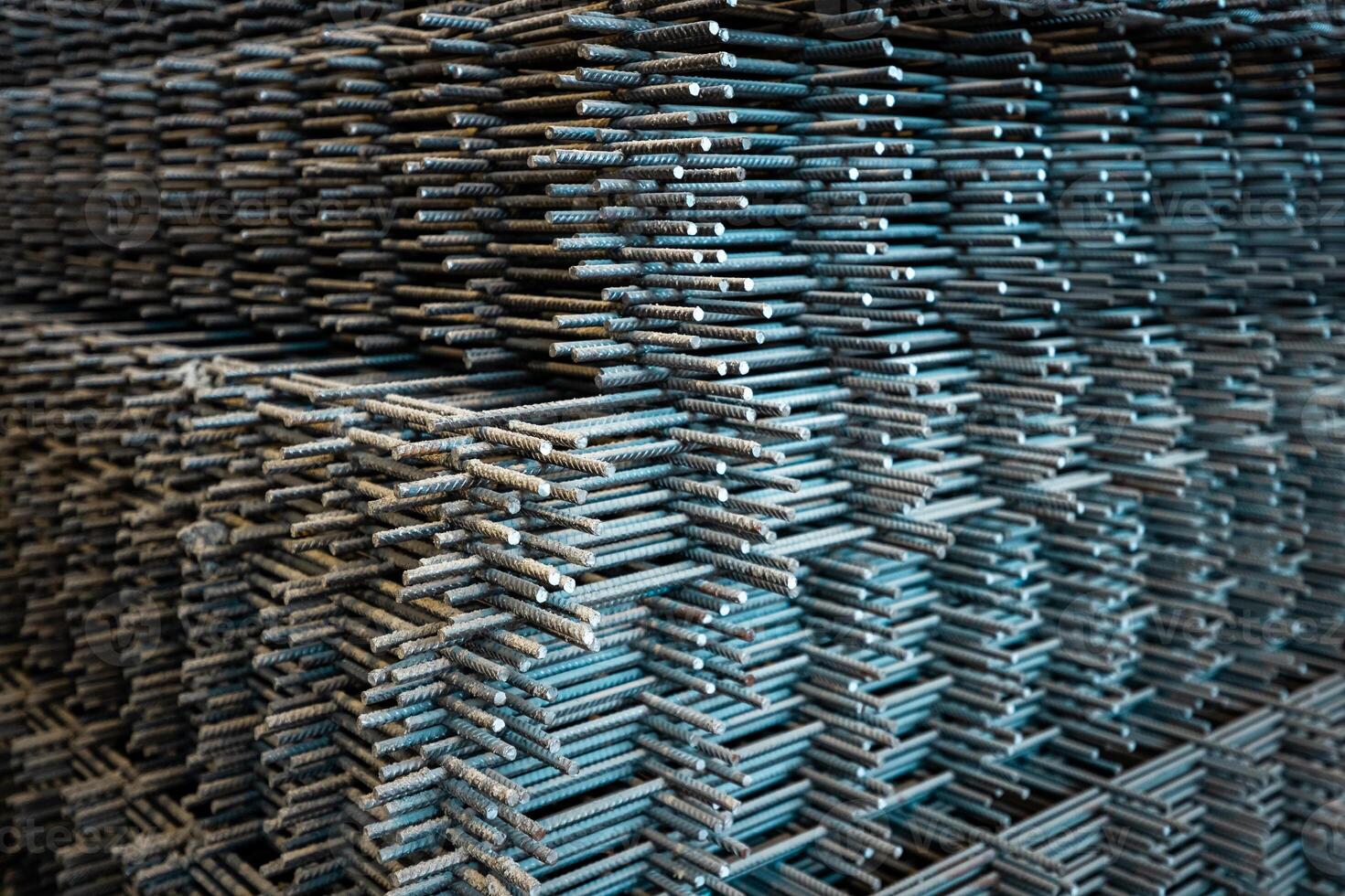 Metal armature Building materials Construction site Reinforced concrete Reinforcement mesh Formwork Metal structures photo