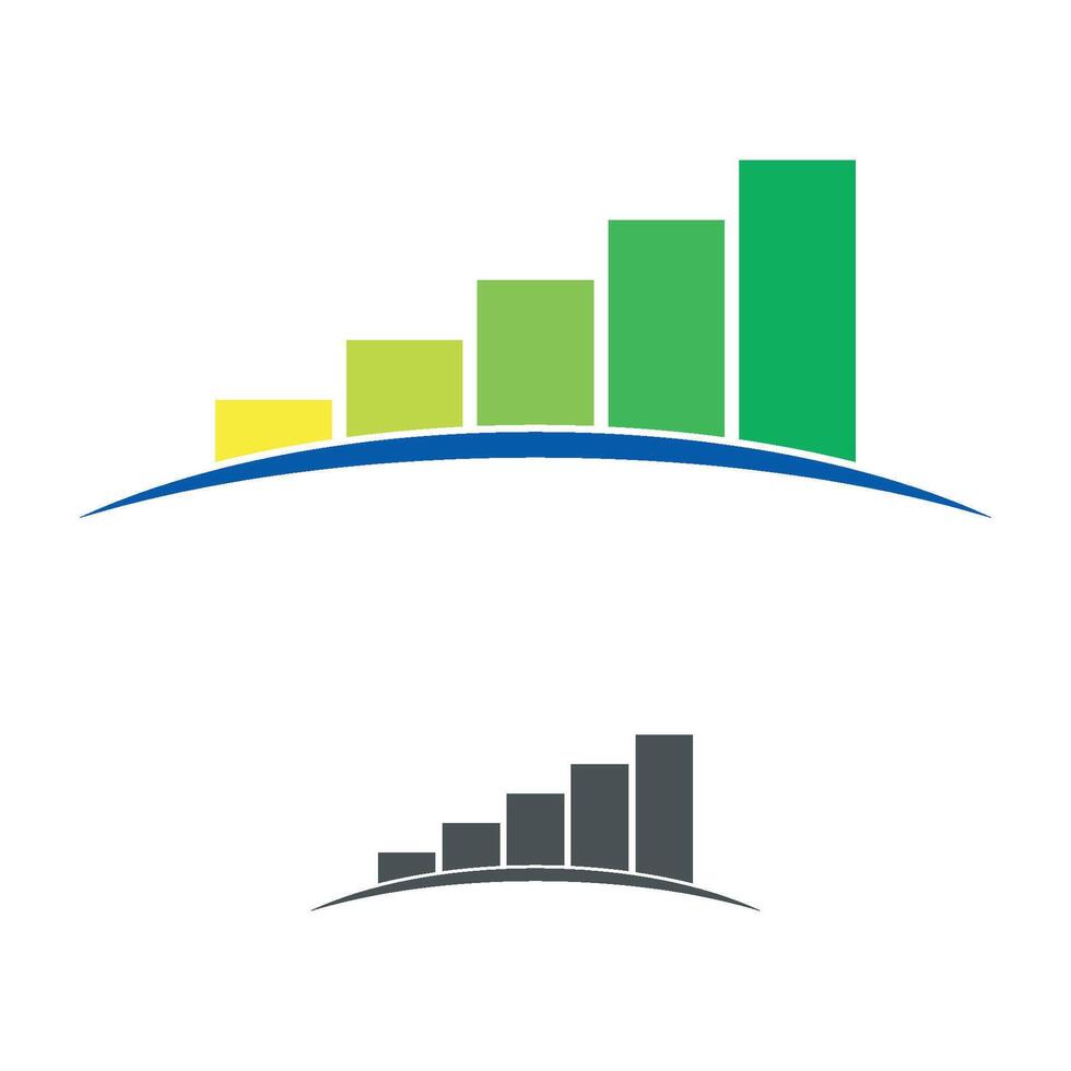 Stock Exchange Finance and Advisory Logo Template Illustration Design EPS 10 vector