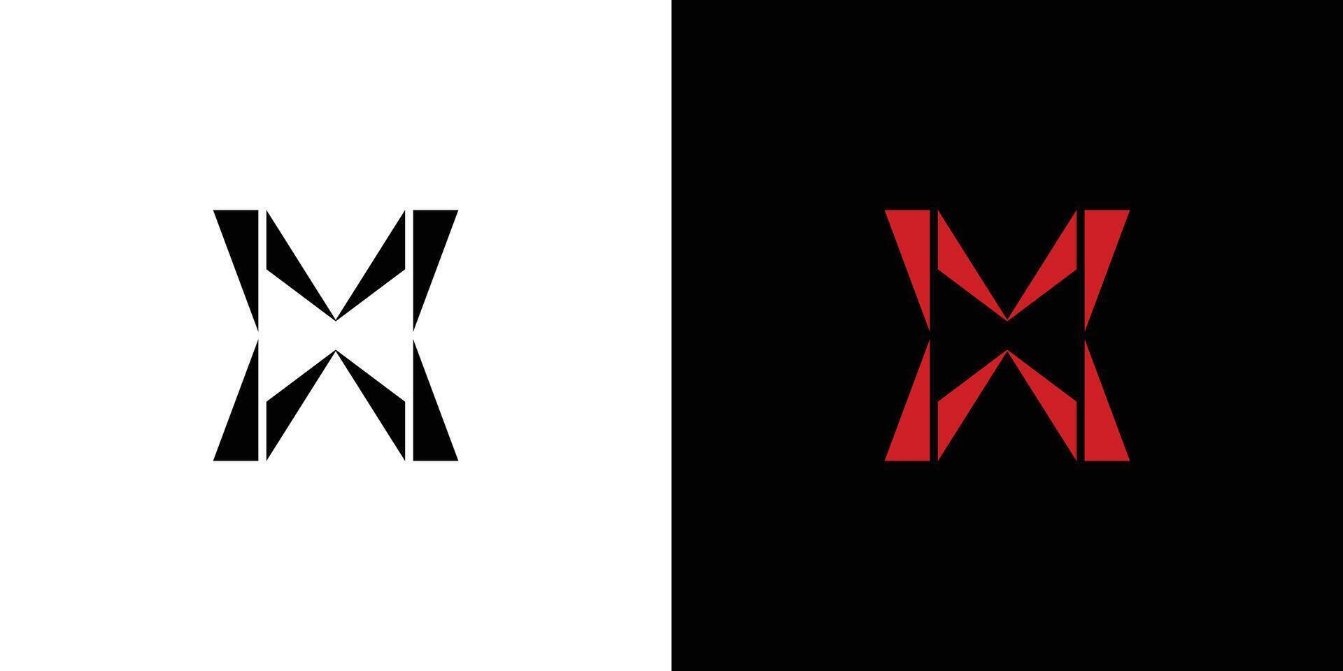 Modern and Unique letter MW initials logo design vector