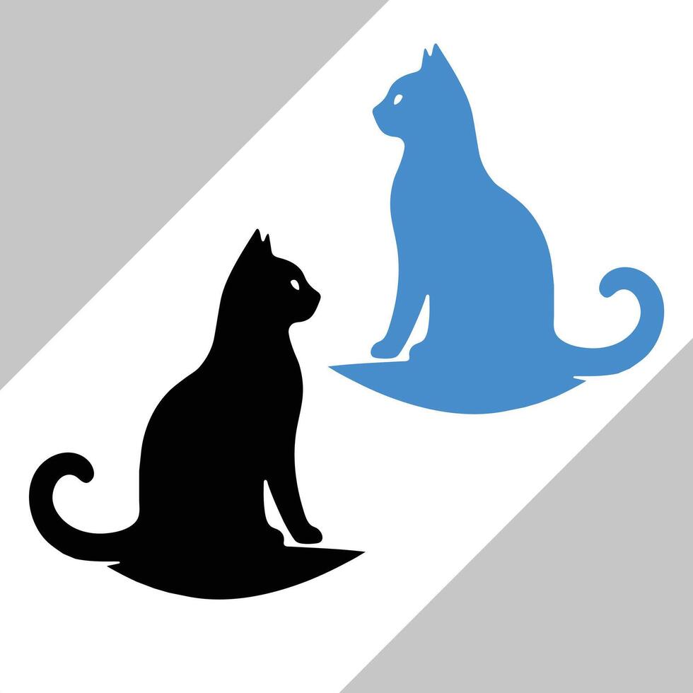 cat design template vector