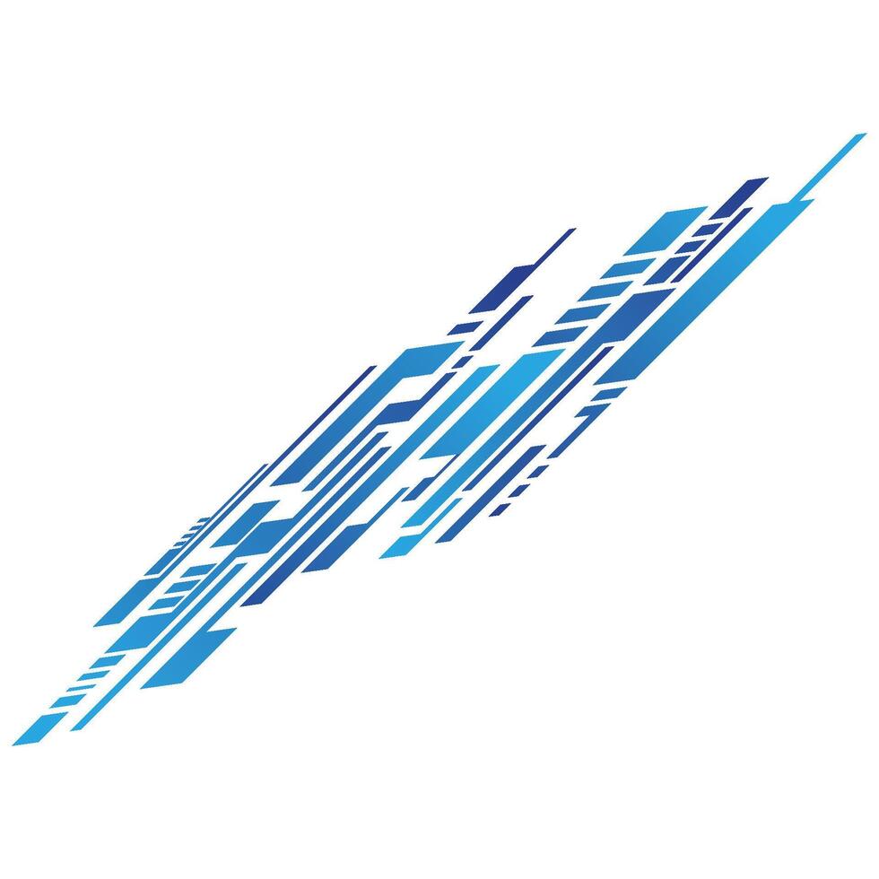 Sports stripes, car stickers Racing decals vector