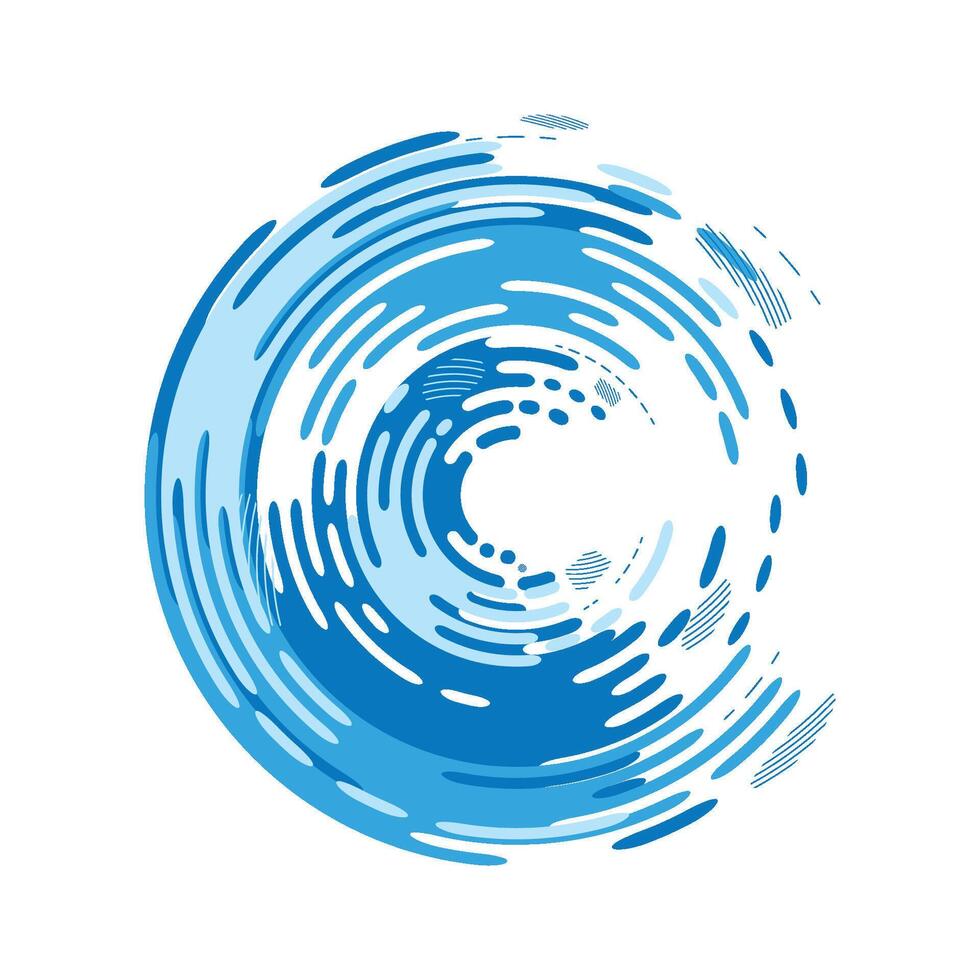 Abstract flat dynamic background liquid vector