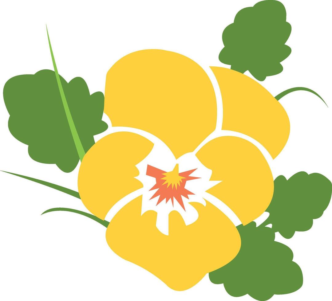colorful flower artwork design vector