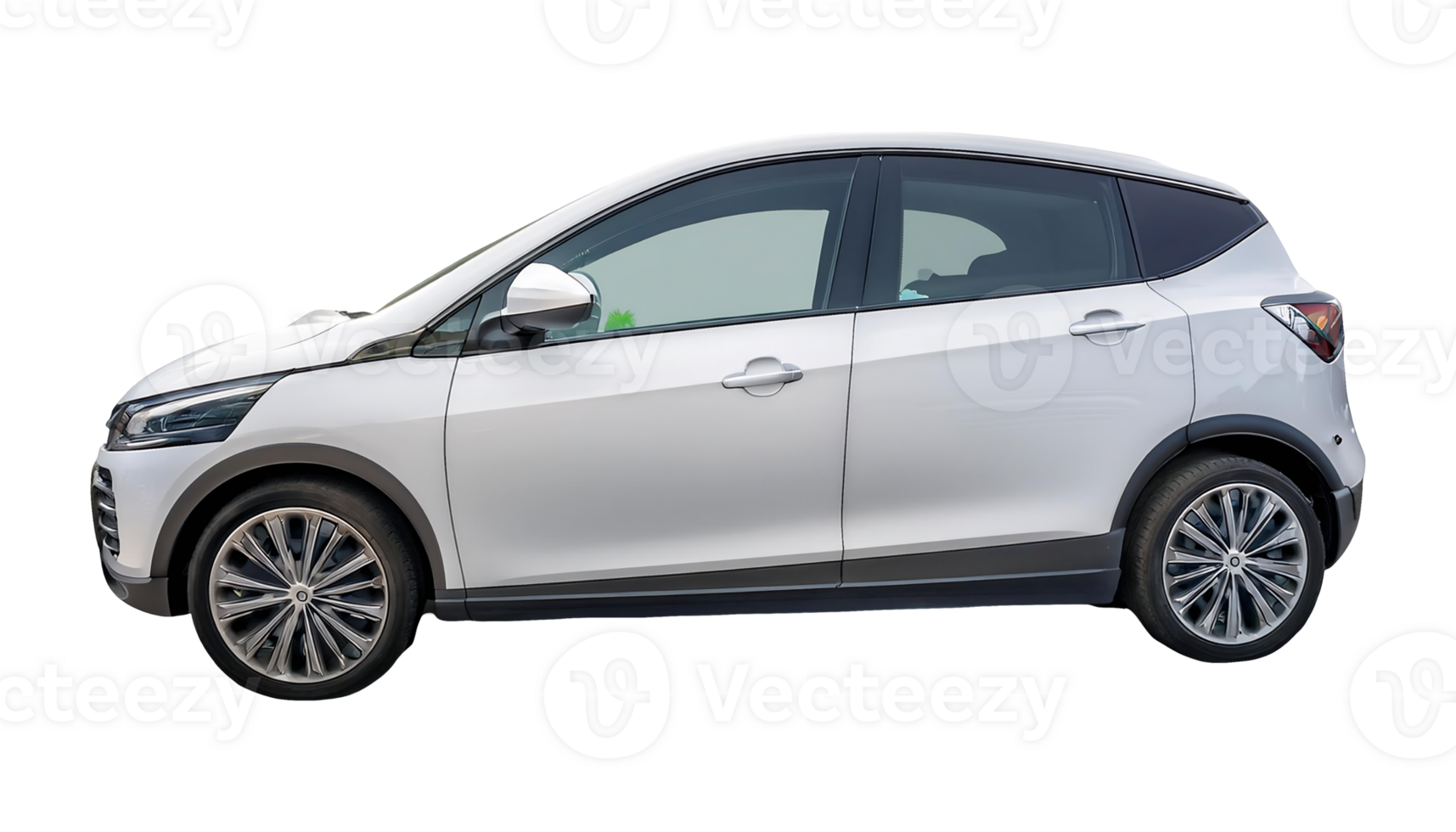 All-Electric Crossover isolated on transparent background png