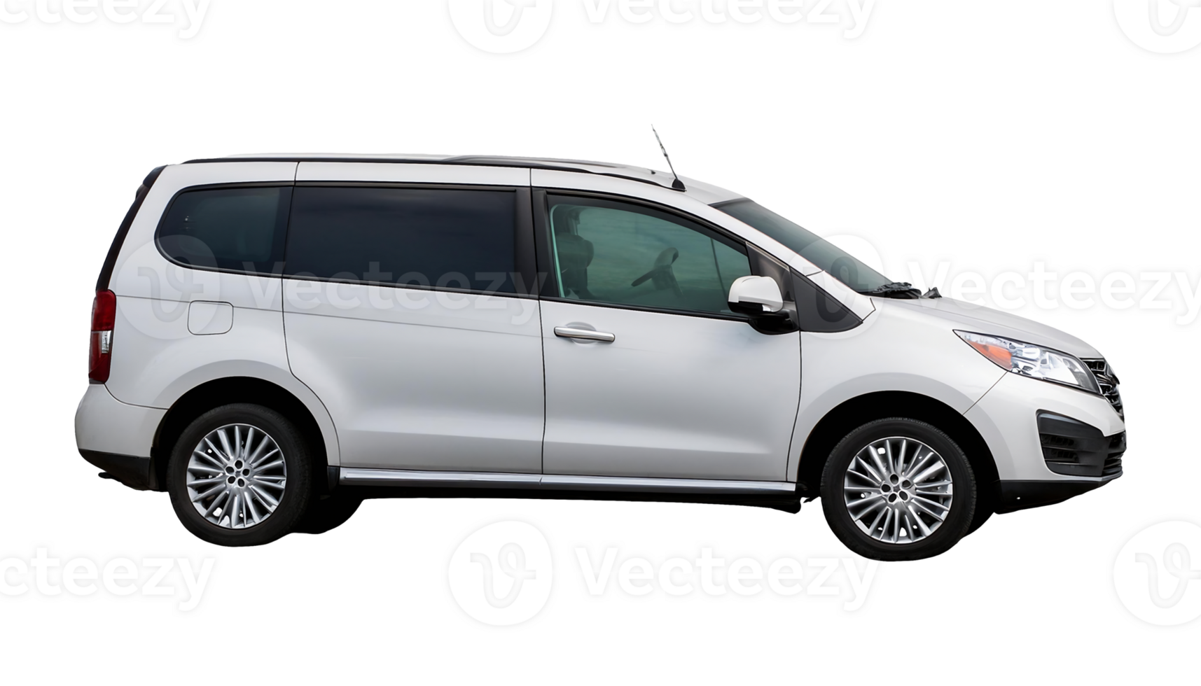 Compact SUV isolated on transparent background png