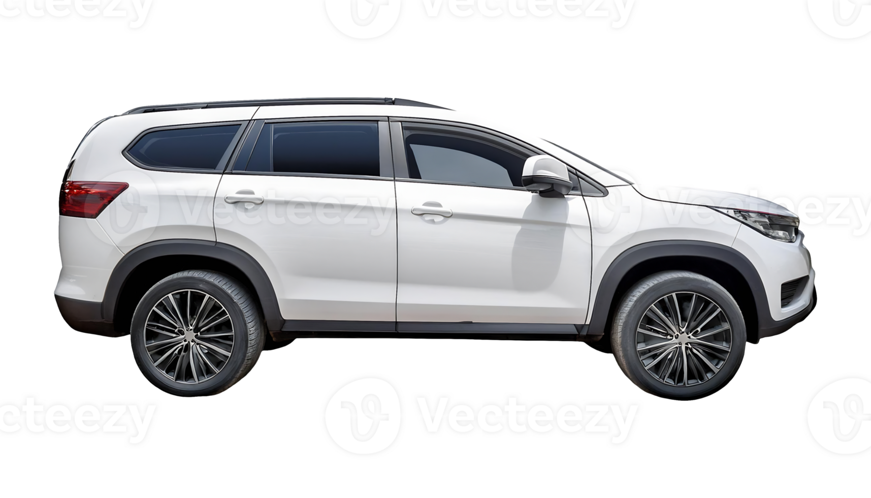 2017 SUV isolated on transparent background png