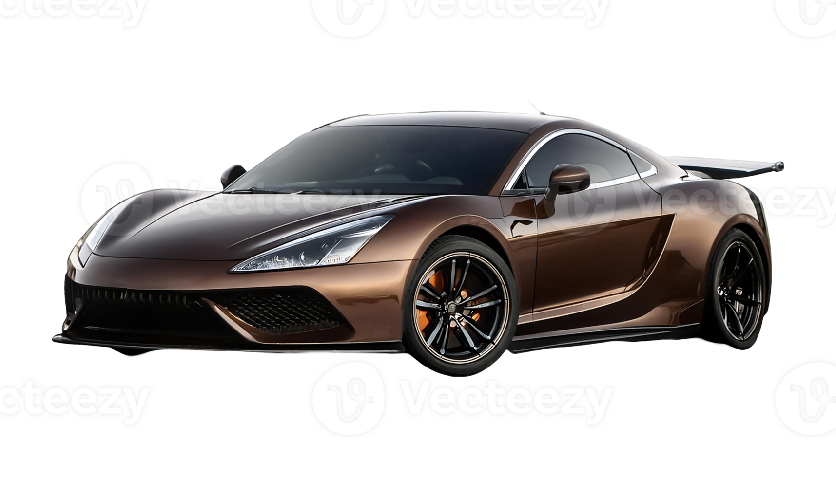 Luxury Sports Car Performance and Style isolated on transparent background png