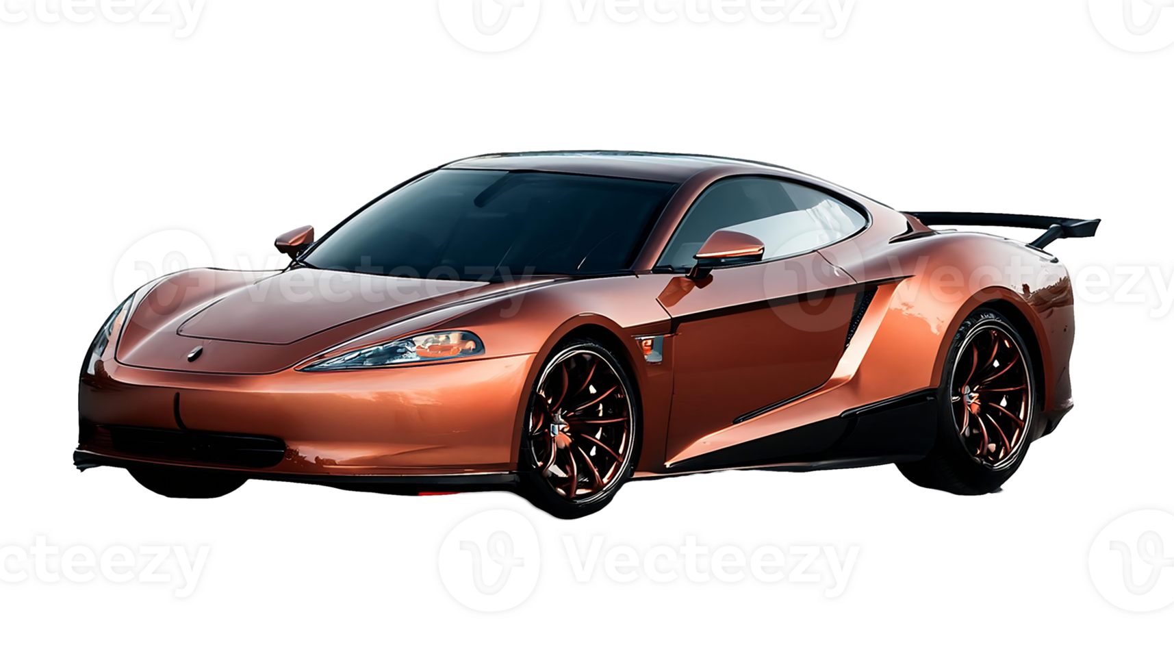 High-Performance Car isolated on transparent background png