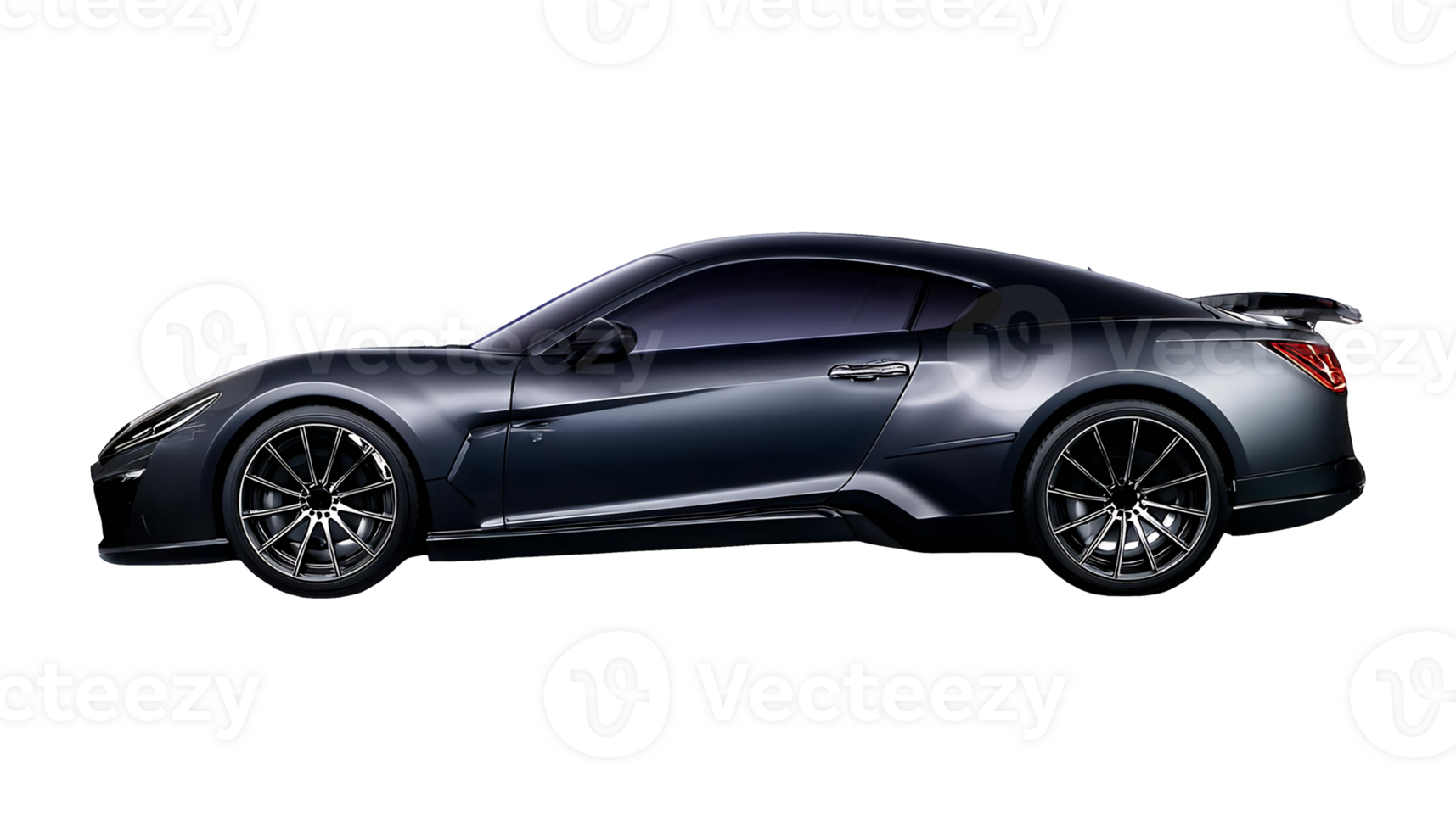Luxury Car Model Display isolated on transparent background png