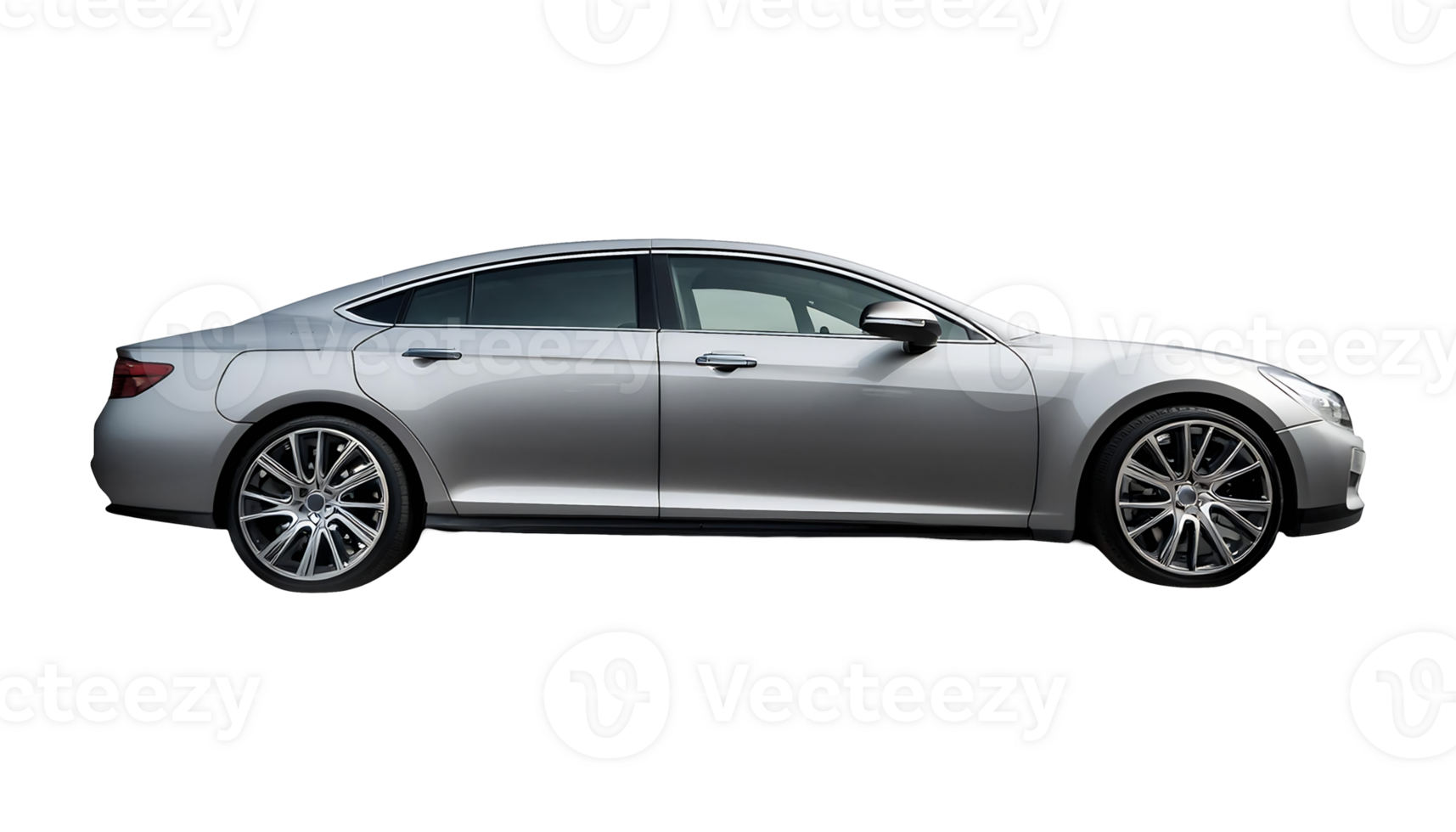 Luxury Car Showcasing Design and Performance isolated on transparent background png