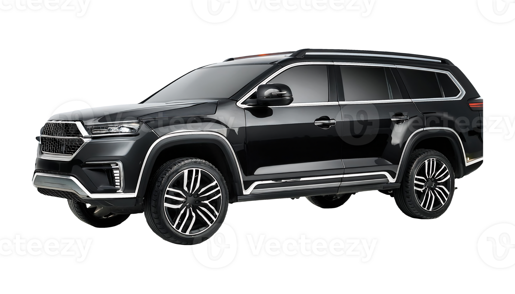 2019 Modern Midsize SUV isolated on transparent background png