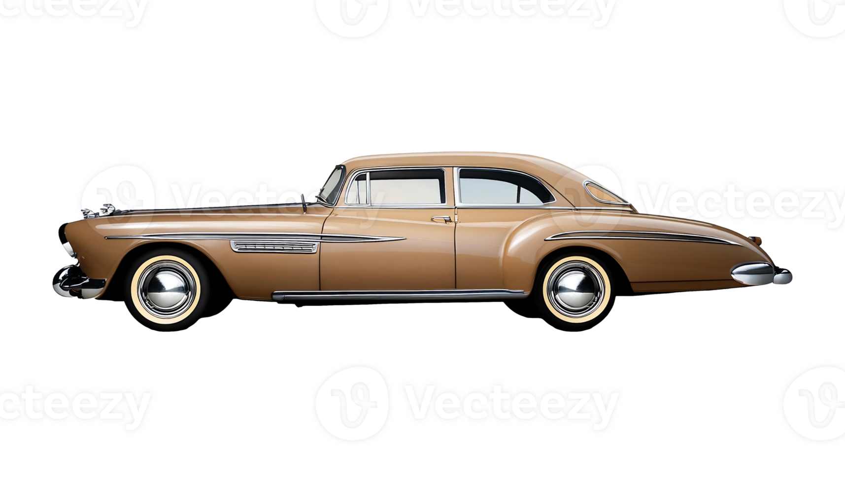Classic Car isolated on transparent background png