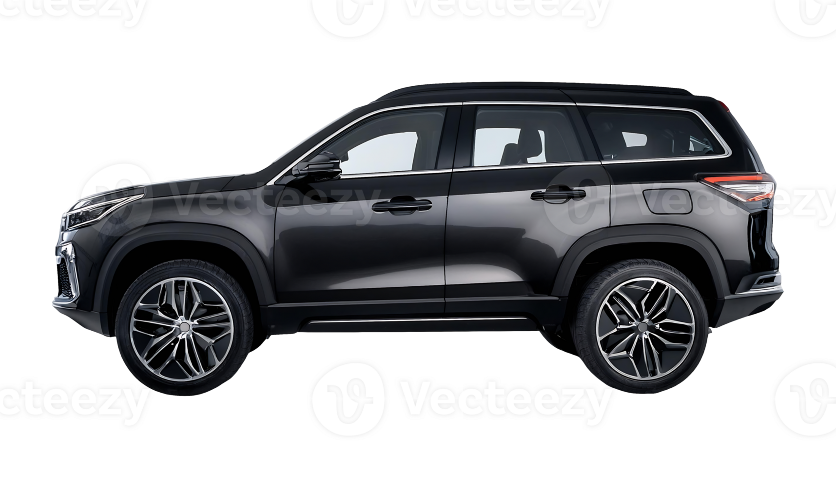 Modern SUV Showcase isolated on transparent background png