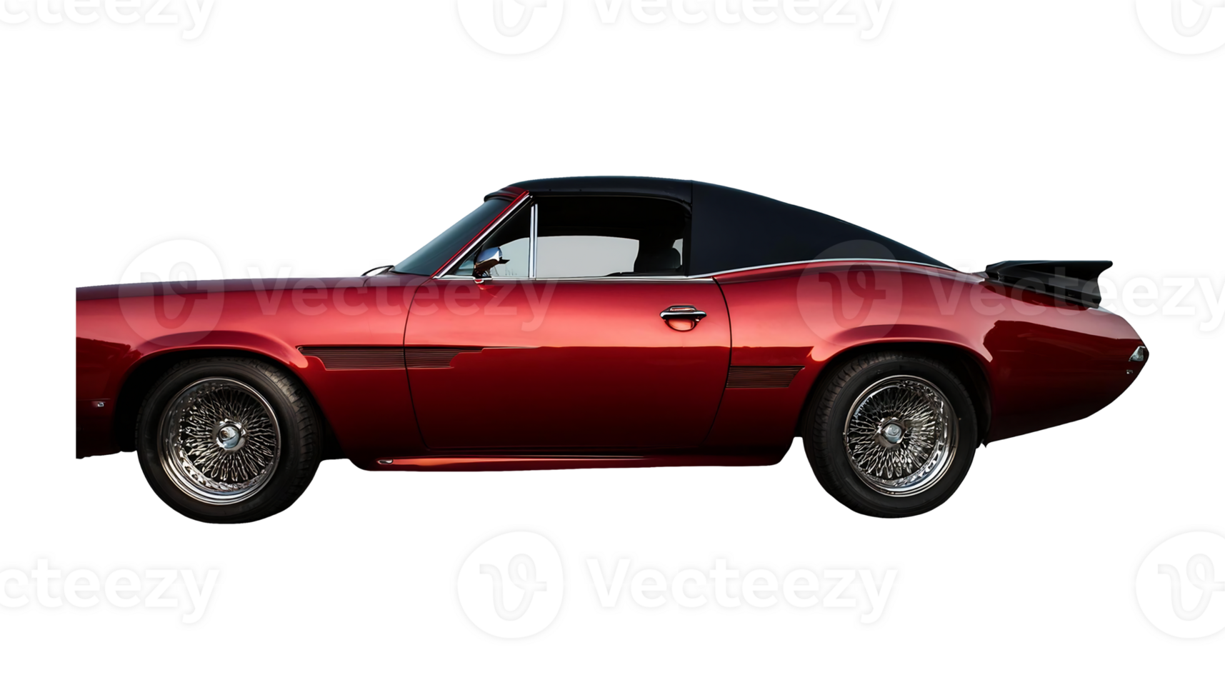 Classic Car isolated on transparent background png