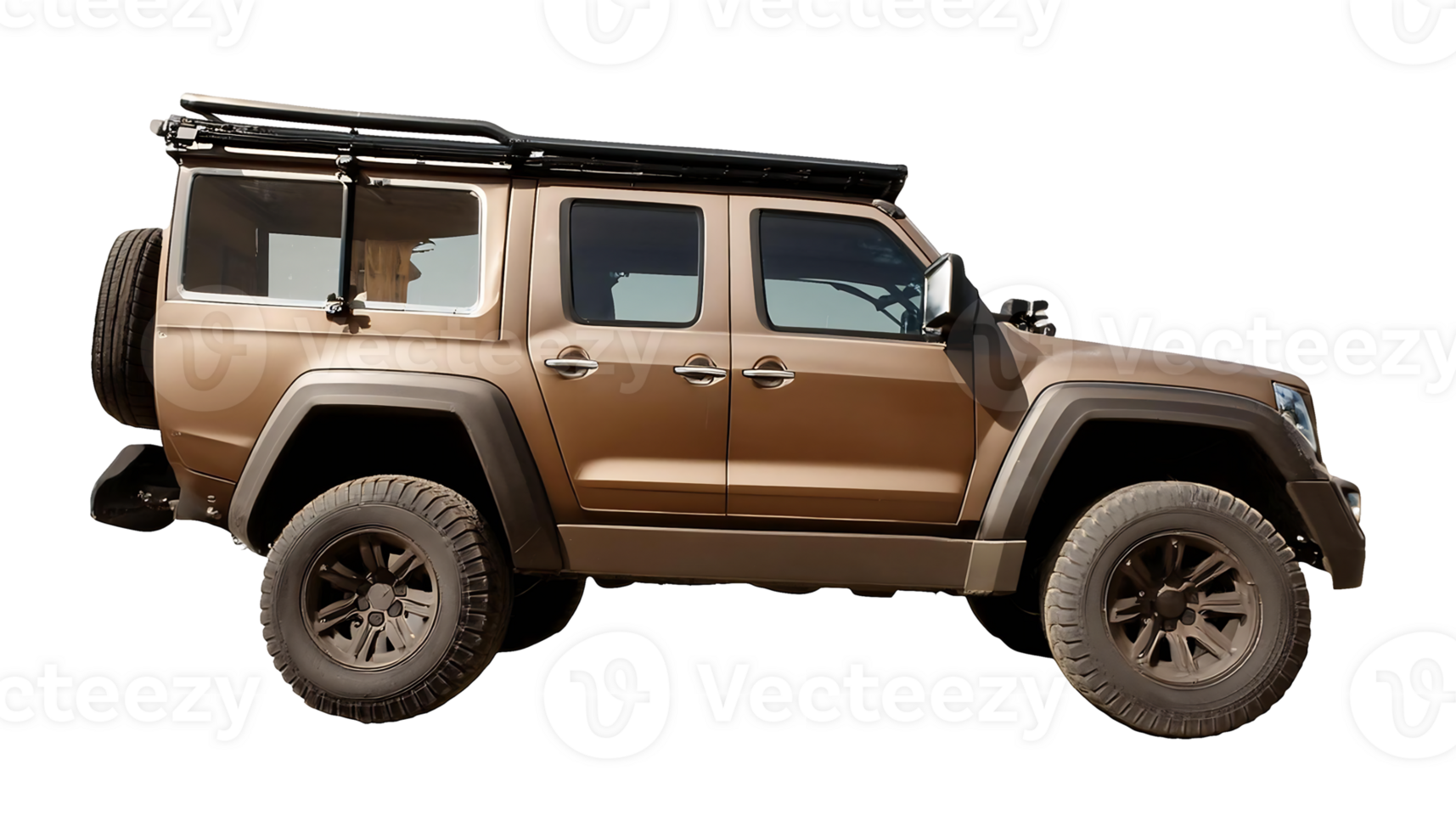 Off-Road SUV isolated on transparent background png
