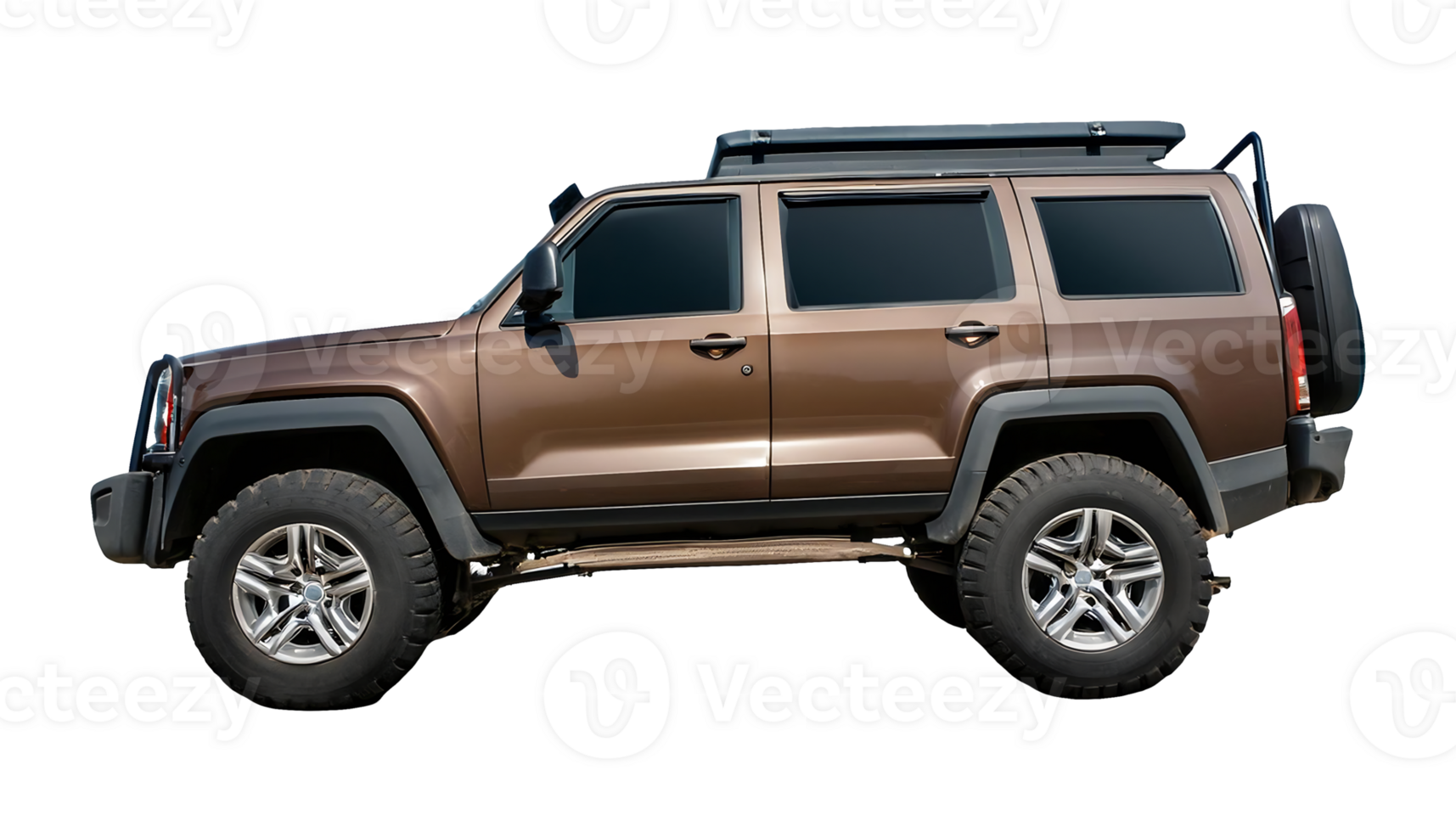 Overland Adventure Vehicle isolated on transparent background png