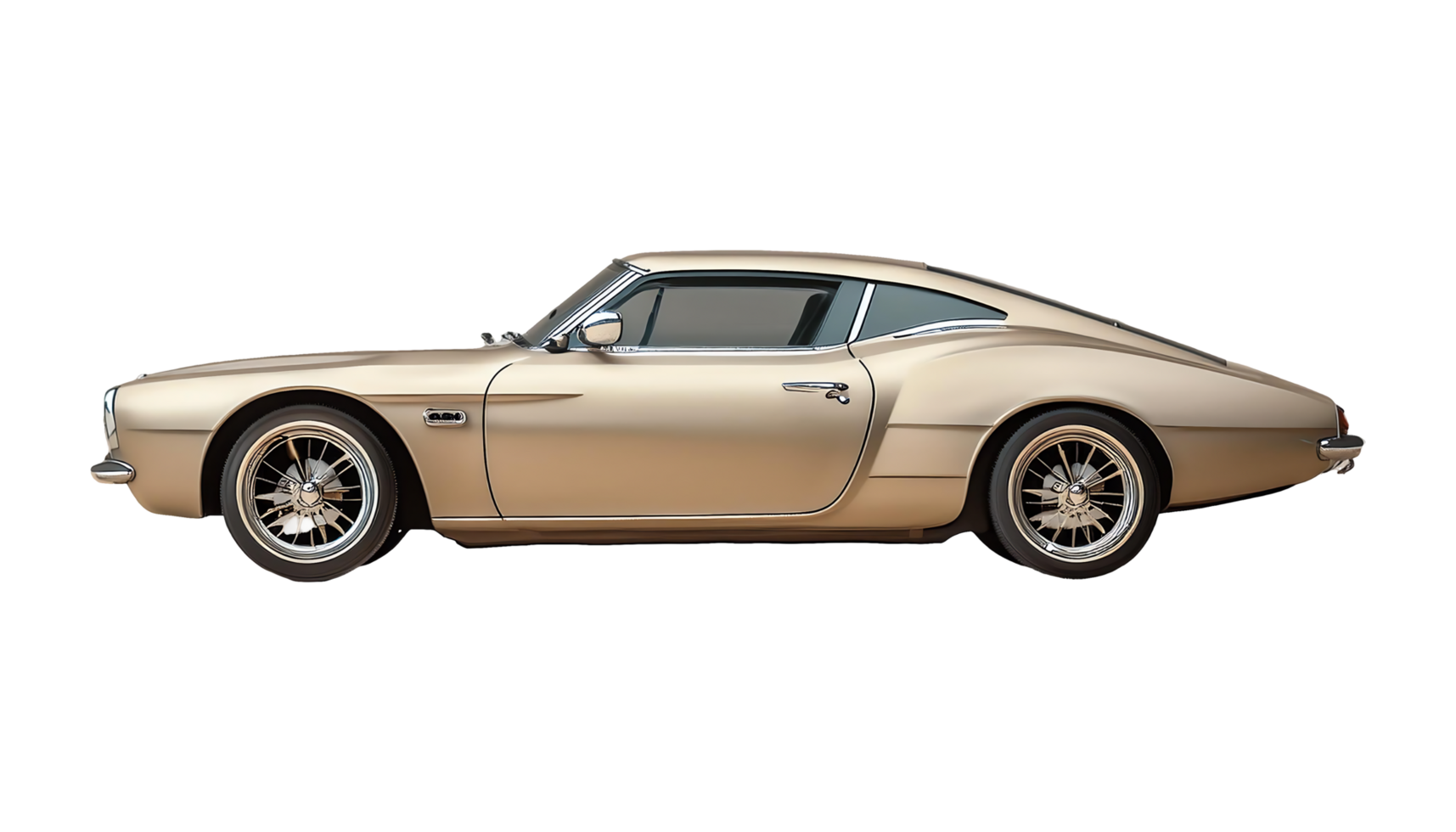 Classic Muscle Car isolated on transparent background png