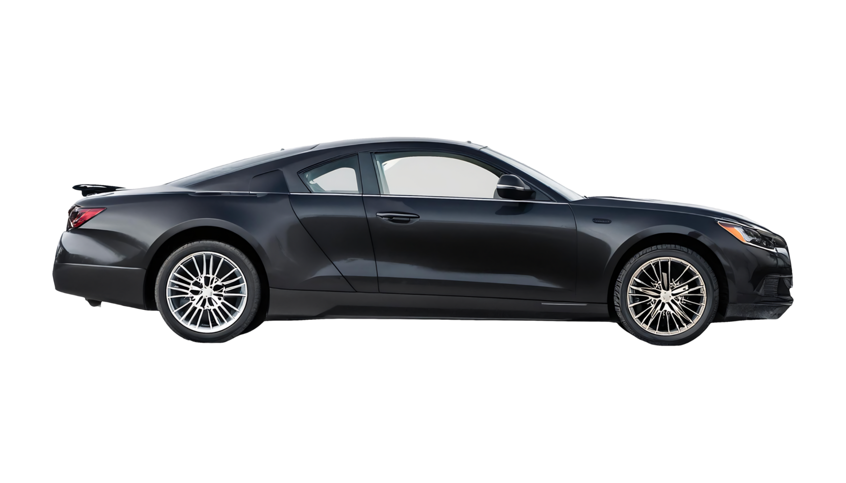 Sports Coupe Car isolated on transparent background png