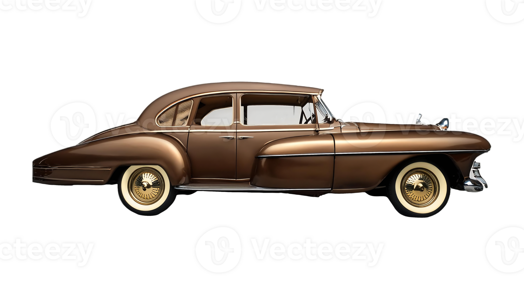 Classic Car isolated on transparent background png