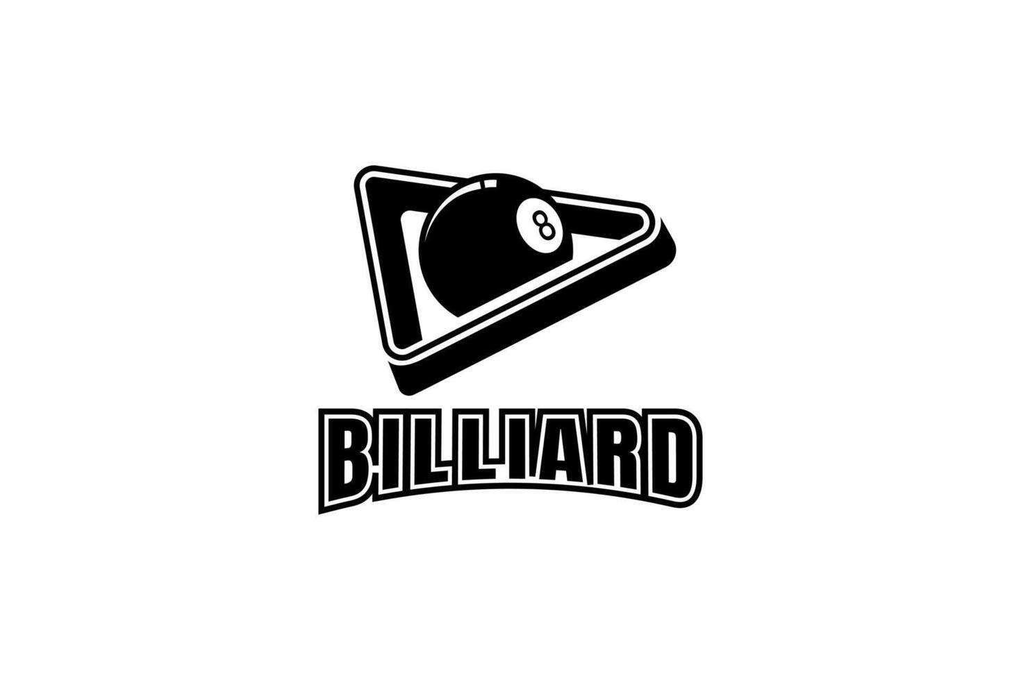 Billiard club Logo Template Design vector