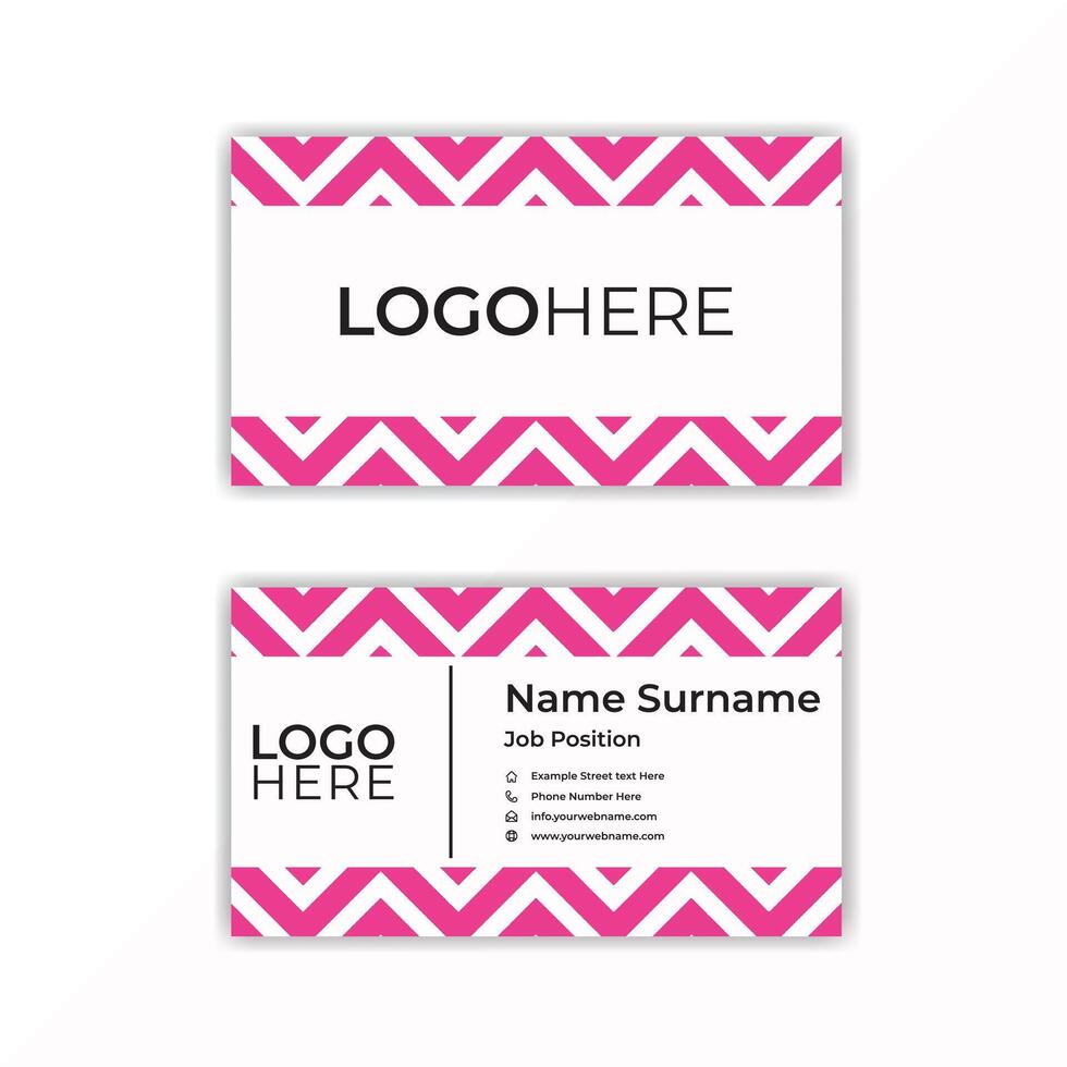 Print simple and modern business card designs . vector