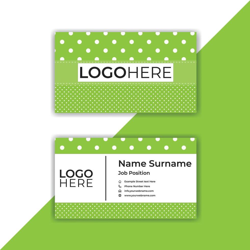 Print simple and modern business card designs . vector