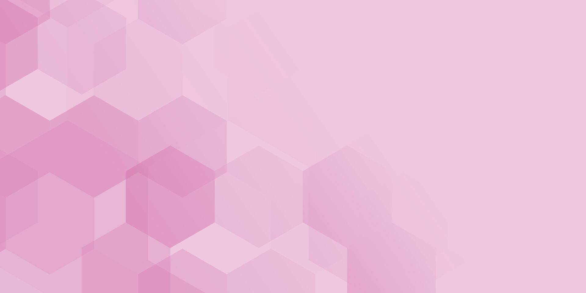 Hexagonal background. Light gradient background. vector