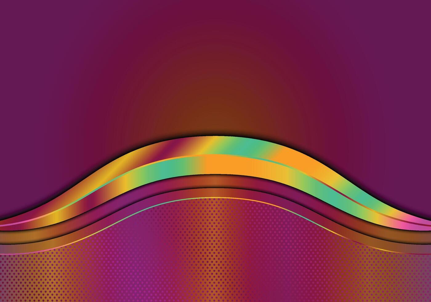 Stripes wave line background. vector