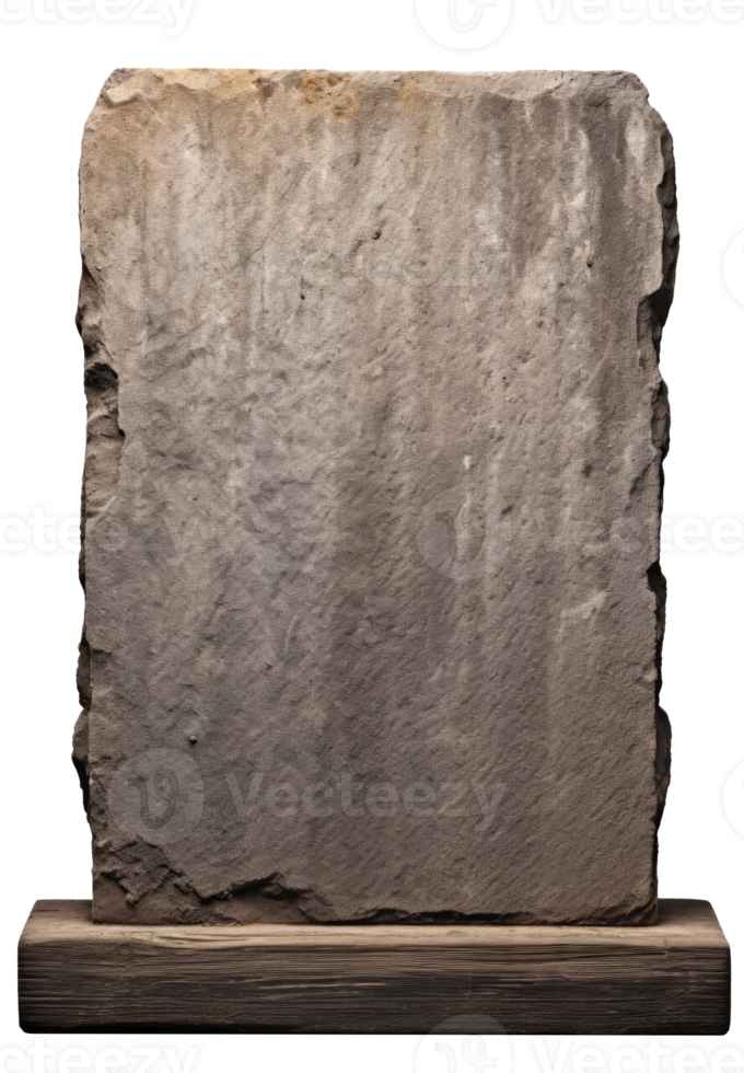 Vertical Stone Panel, Cut Out png