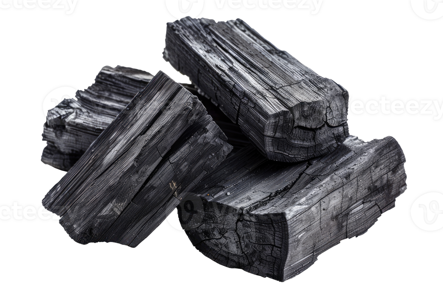 Pile of charcoal png