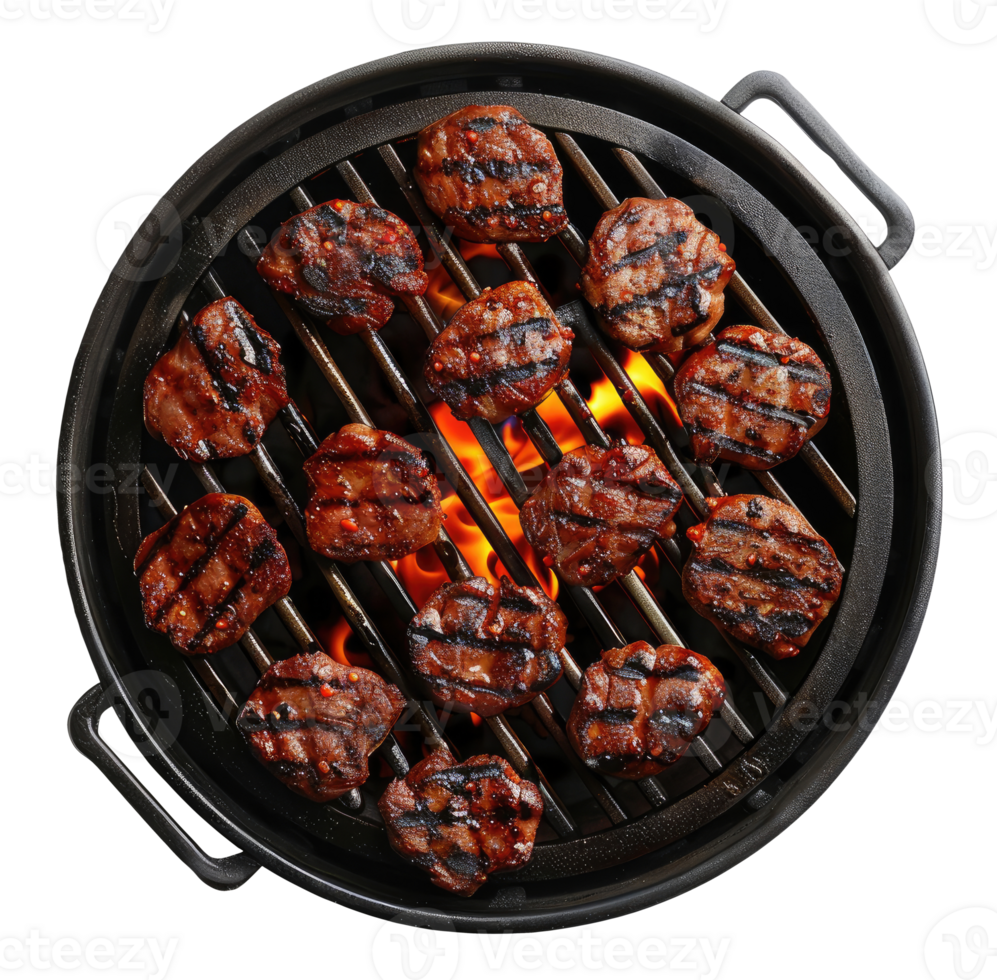 Grill with Meat png