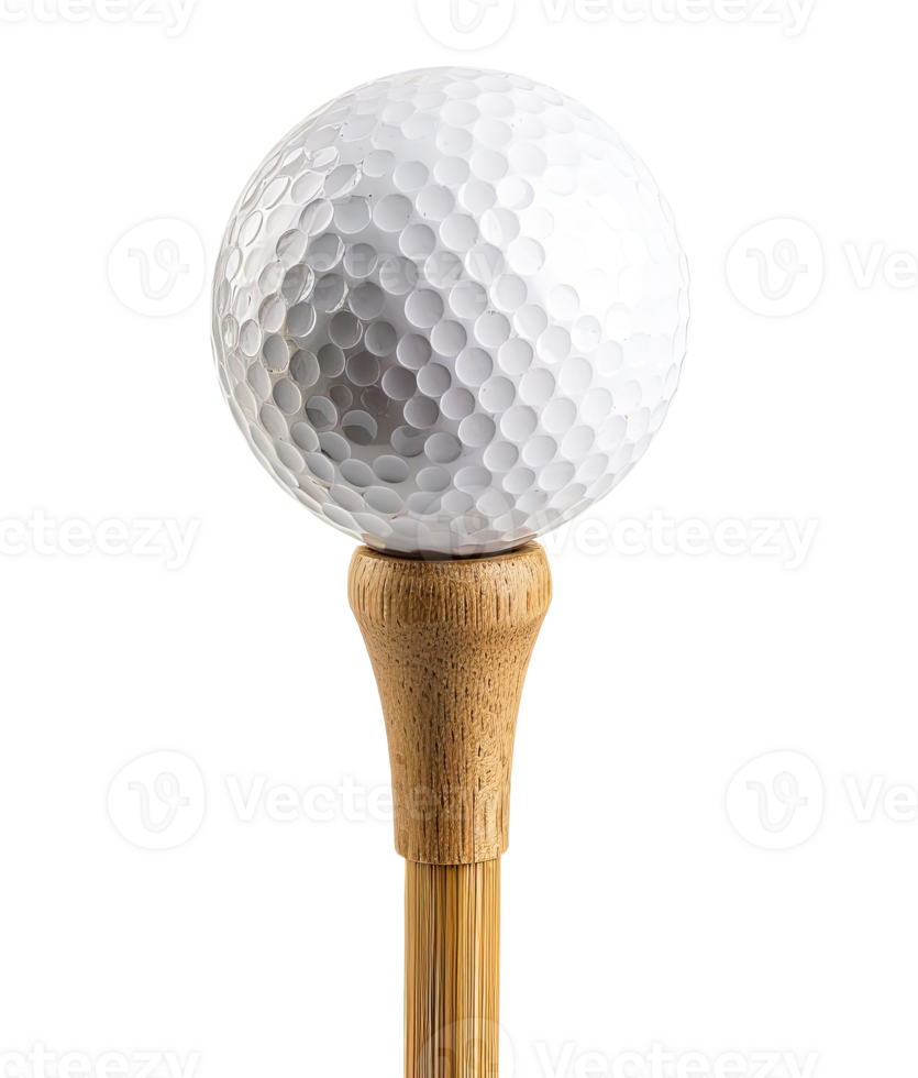 Golf Ball on a Tee png