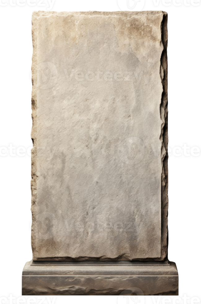 Empty Vertical Stone png