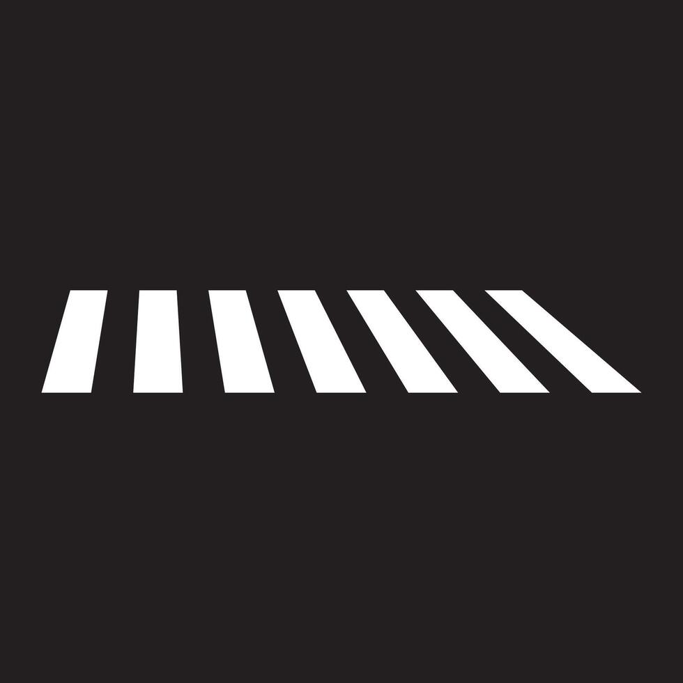 crosswalk flat icon , traffic element vector