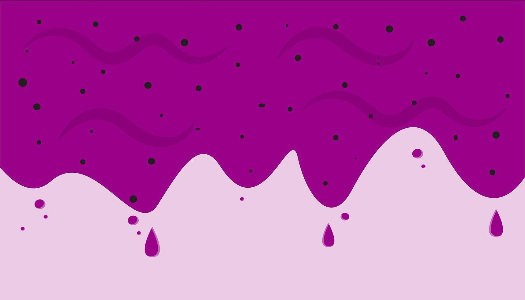 dragon fruit juice background with light purple background vector