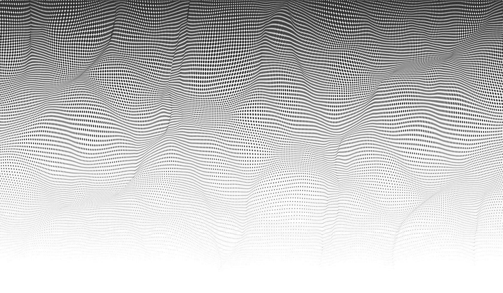 Abstract halftone fading dots background. Vibrant abstract background. Retro style colors and textures. Particle waves. . Elegant particle flow. Elegant technology background vector