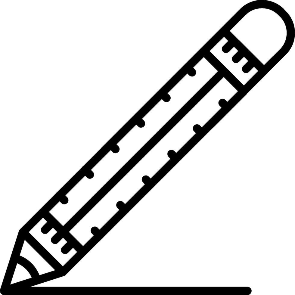 Pencil Line Icon vector