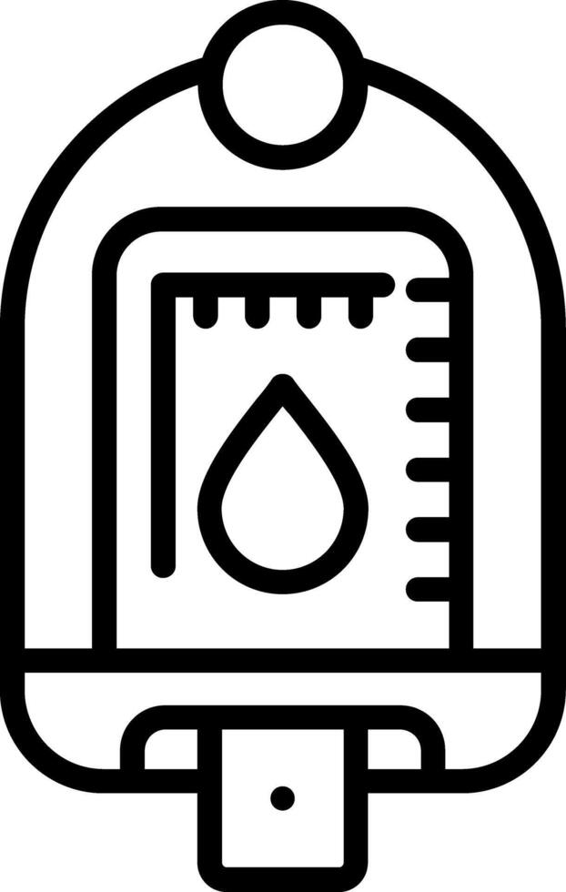 Glucosemeter Line Icon vector