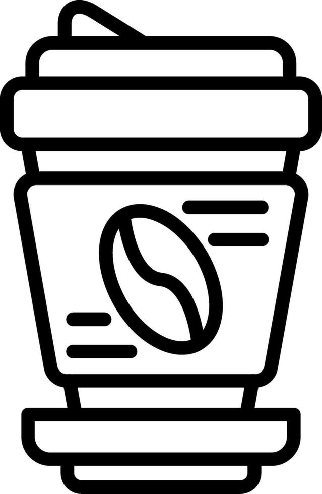 Coffee Line Icon vector