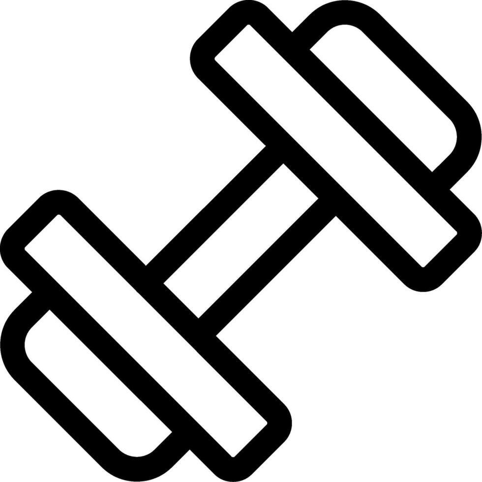 Gym Line Icon vector