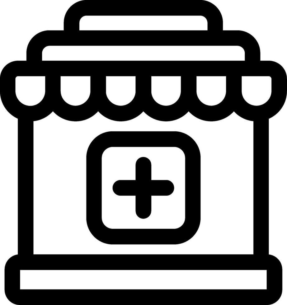 Pharmacy Line Icon vector