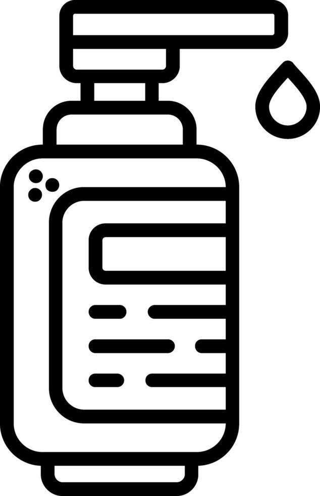 Facial Cleansing Line Icon vector
