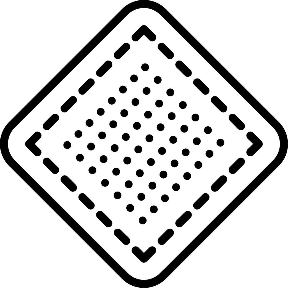 Patches Line Icon vector