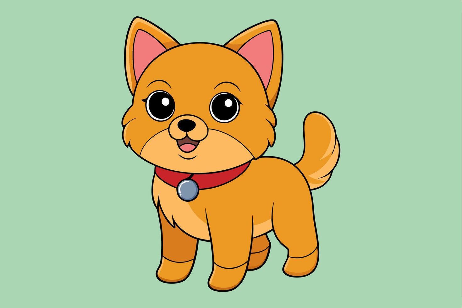 Adorable Dog Graphics for Professional Design Projects Perfect for Logos, Illustrations, and High-Quality Branding vector